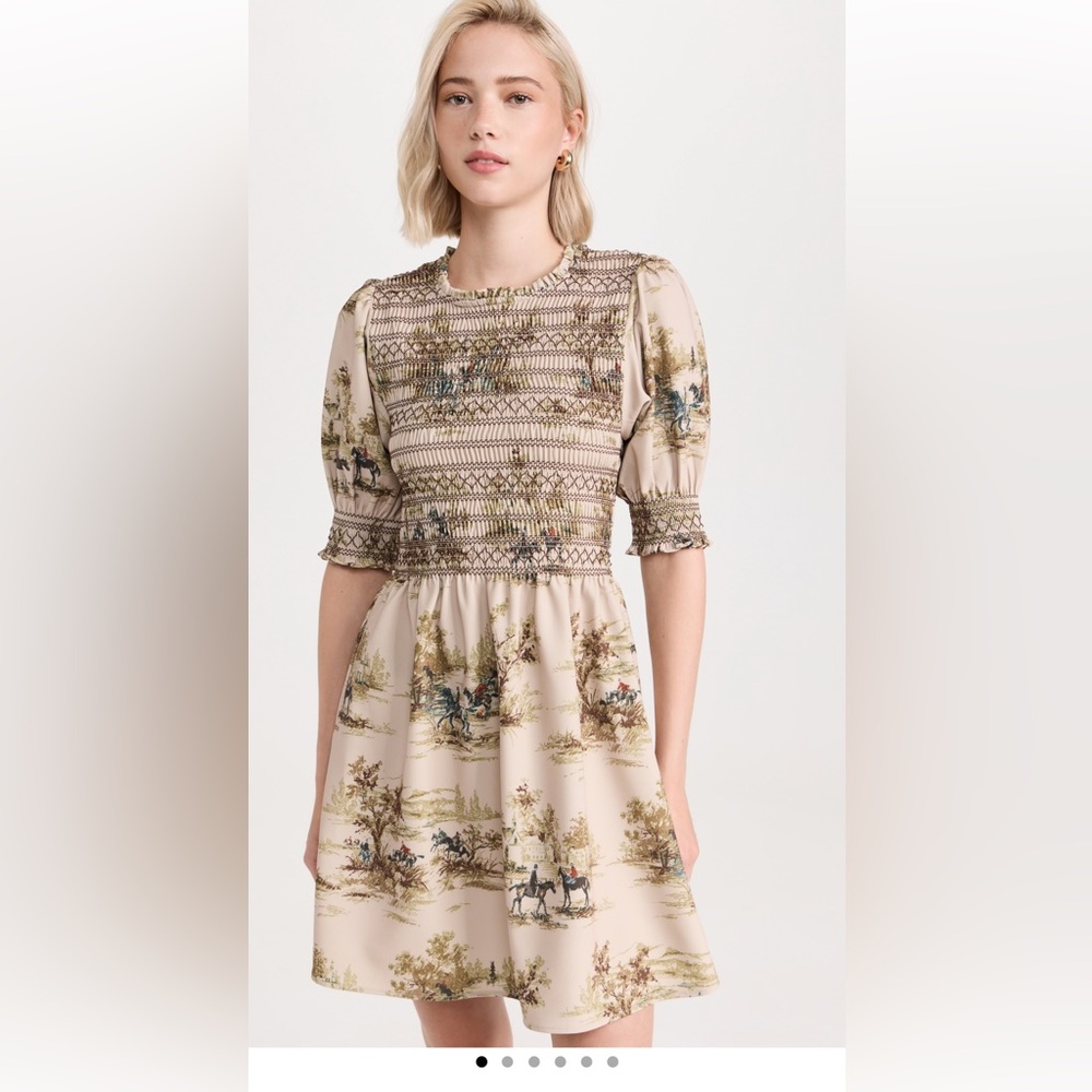 Hill House Equestrian Toile Vivi Dress